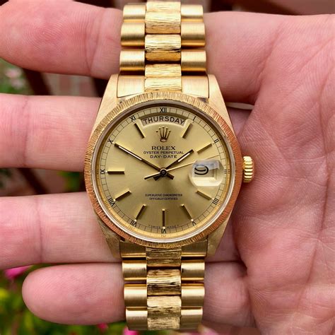 1985 rolex presidential|1985 rolex 18k gold.